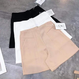 Quần Short Nữ Cạp Cao Tôn Dáng Dễ Phối Đồ