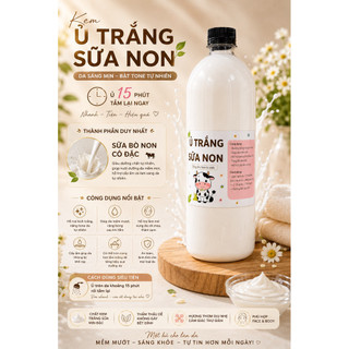 Kem Ủ Trắng Sữa Non 1000gr Face & Body – Có Vitamin C / Không Vitamin C – Dưỡng Da Mịn Màng