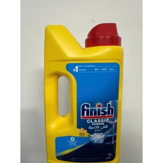 Bột rửa chén ly Finish hương chanh