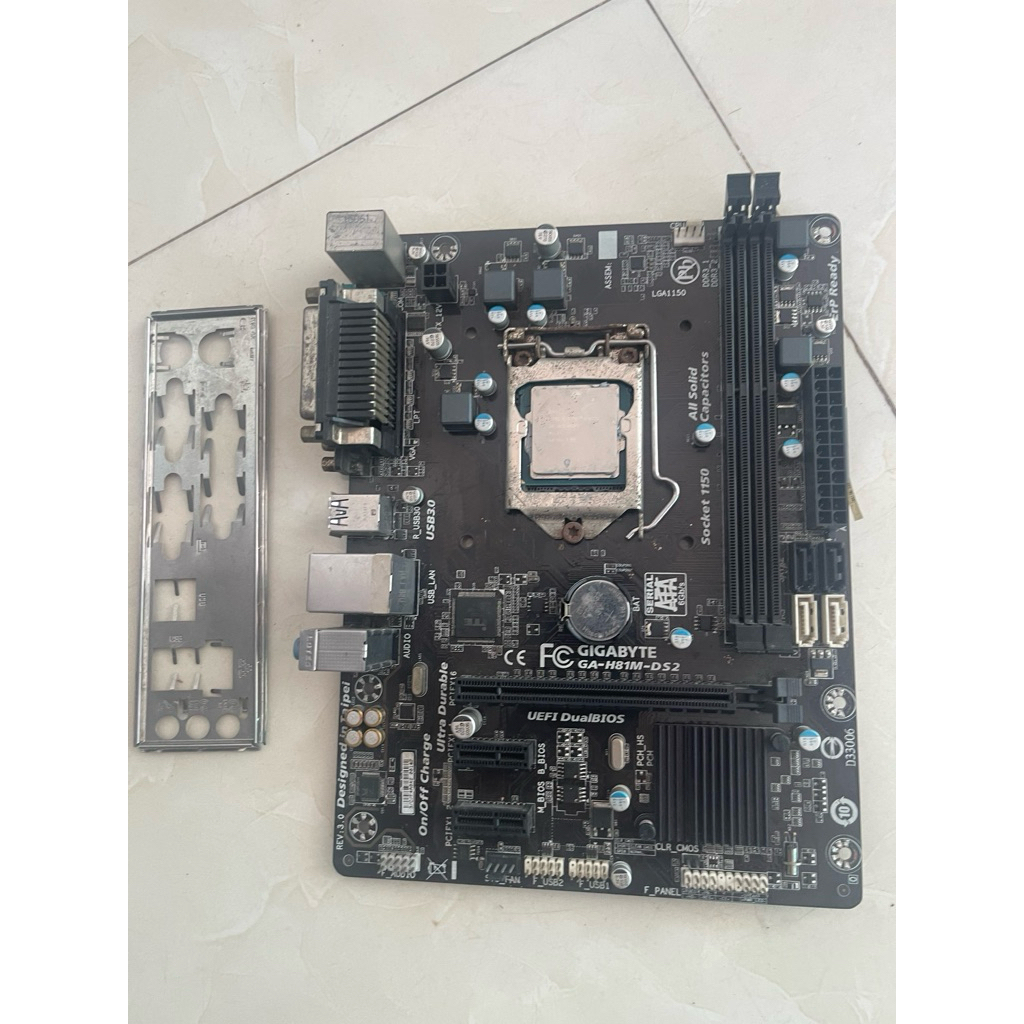 combo giga h81 + i7 4770