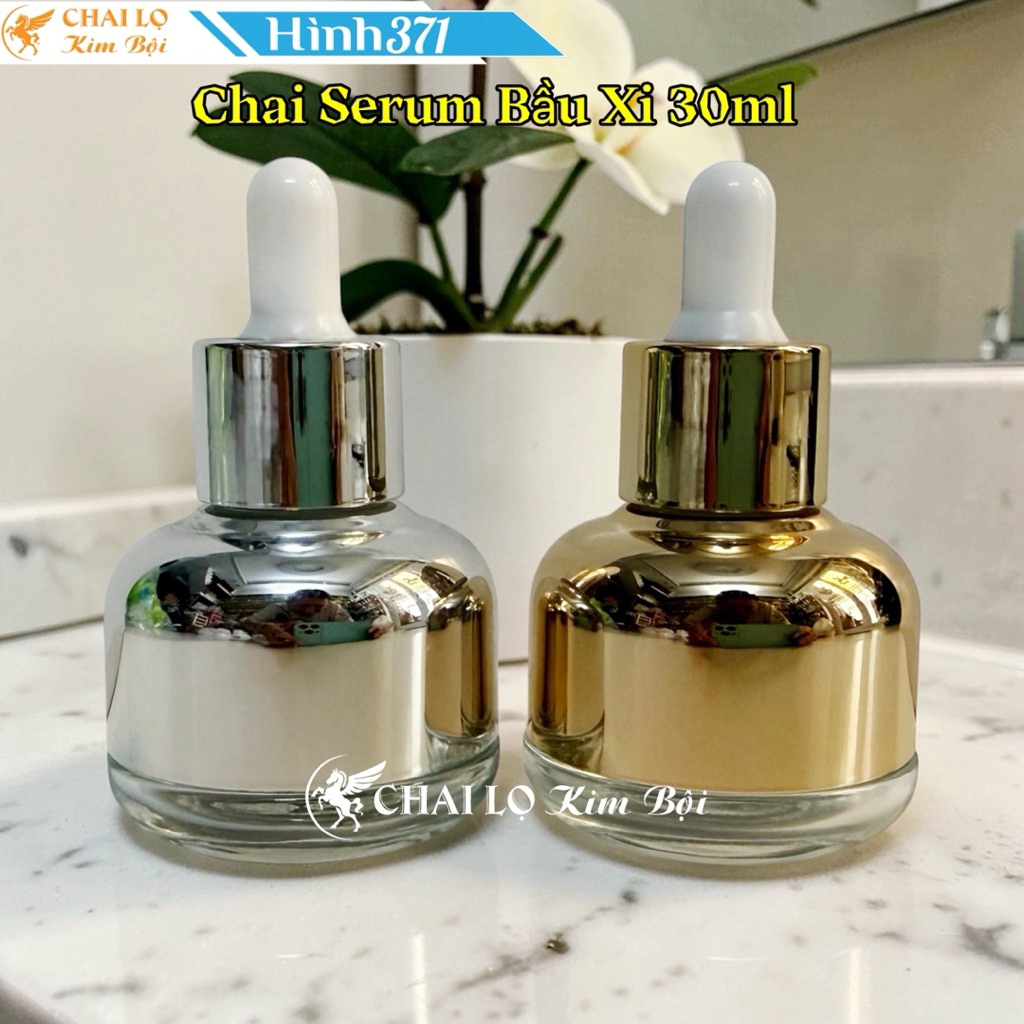 CHAI ĐỰNG SERUM BẦU 30ML