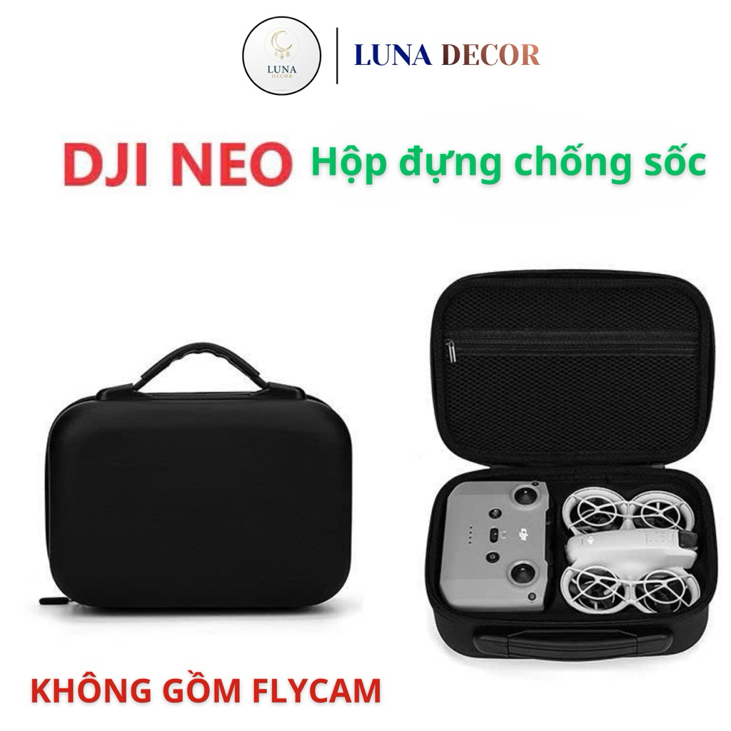 Hộp Đựng DJI Neo Chống Sốc Cao Cấp – Túi Bảo Vệ Flycam DJI Neo Mini Gọn Nhẹ