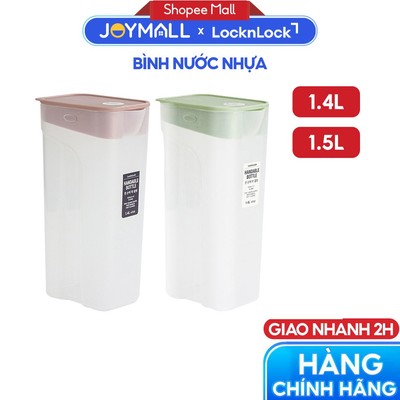Bình Nước Nhựa Handle Bottle LocknLock HAP817 HAP818 1.4L 2.4L, Hàng Chính Hãng, Có Nắp - JoyMall