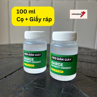 Bộ Keo Dán Giày 6 Trong 1 - Barge Infinity Cement - Siêu Bền, Trong Suốt, An Toàn,...