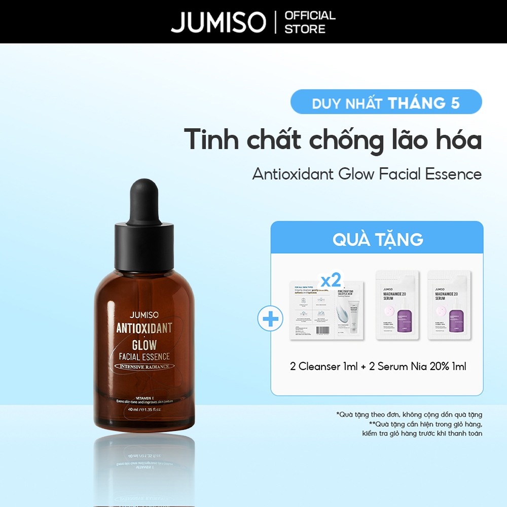 JUMISO Antioxidant Glow Facial Essence 40ml - Tinh chất chống lão hóa JUMISO 40ml