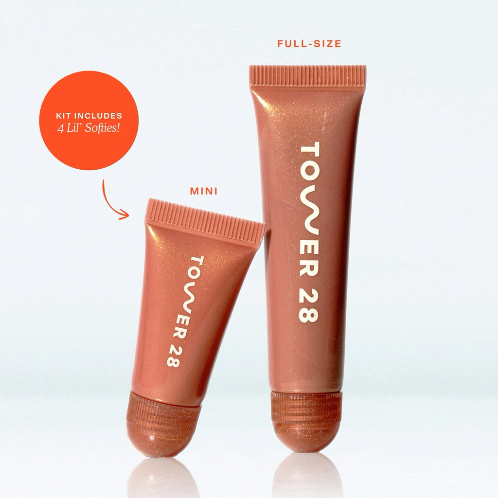 [SALE 45%] Son dưỡng Tower 28 Lipsoftie $16