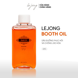 Dầu dưỡng phục hồi đa chức năng Lejong Booth Oil kháng viêm làm dịu da giảm mụn cải thiện chất lượng bã nhờn 60ML