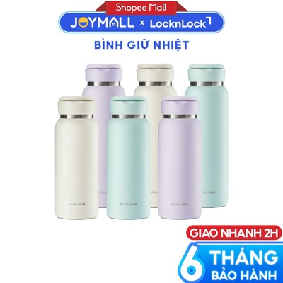 Bình Giữ Nhiệt Inox LocknLock Sling Ring Tumbler LHC4321 650ml LHC4322 800ml,Hàng Chính Hãng-JoyMall