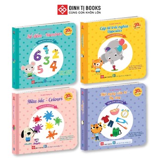 Sách - Vòng xoay khám phá cho bé 0-6 tuổi- Đinh Tị Books