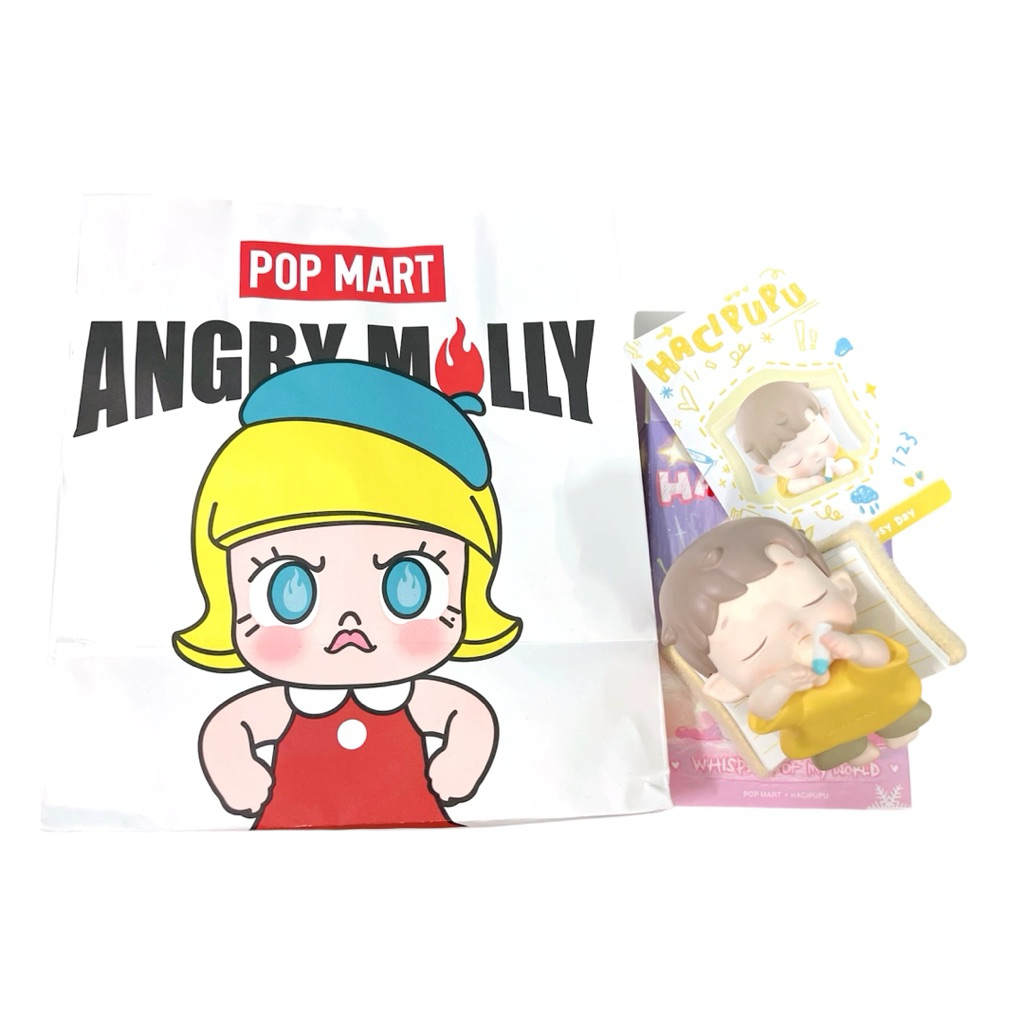 [góc pass. popmart chính hãng] mới unbox kèm túi, thẻ, từng sản phẩm new all