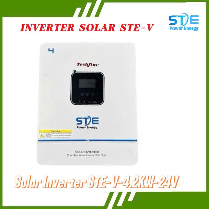 Biến Tần INVERTER HYBRID Năng Lượng Mặt Trời STE-V 4.2KW 24V