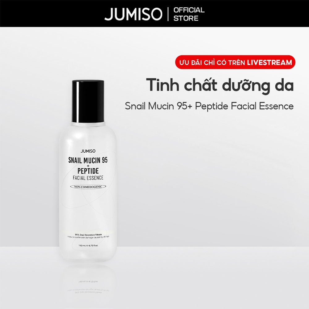 [KOL] Tinh chất ốc sên JUMISO Snail Mucin 95 + Peptide 140ml