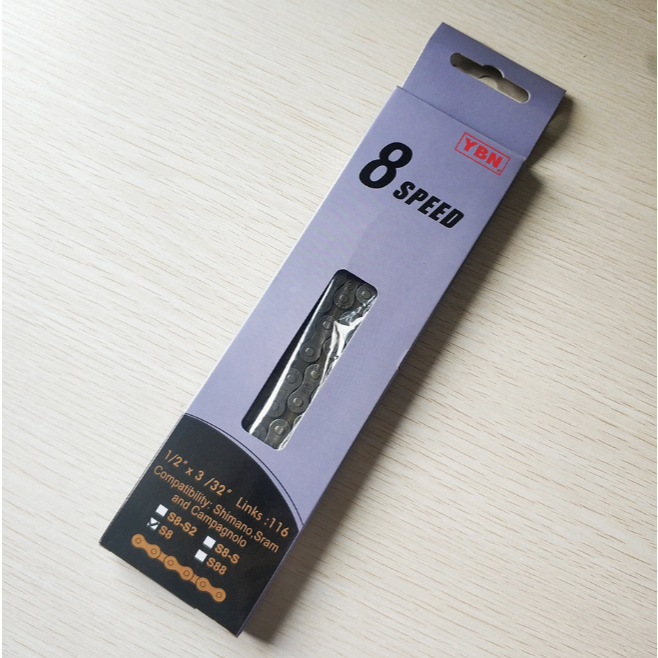 Sên Xích Xe Đạp YBN Xích 8 (líp 5,6,7,8 tầng)