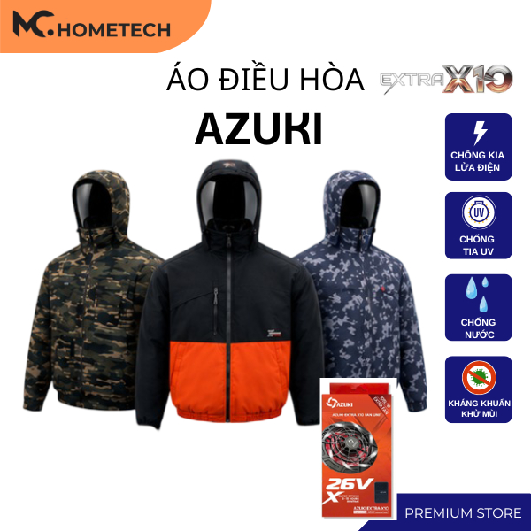 Áo Điều Hòa CHÍNH HÃNG AZUKI - Công Nghệ NHẬT - Đỉnh Cao Công Nghệ Làm Mát - EXTRA X10
