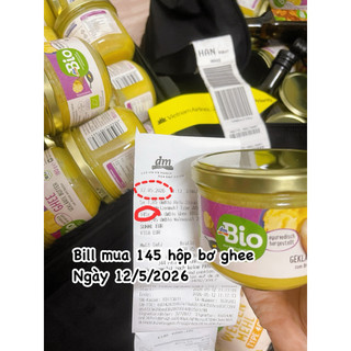 𝐌𝐚̂̃𝐮 𝐦𝐨̛́𝐢 𝐃𝐚𝐭𝐞 5/𝟐𝟎𝟐𝟖 BƠ GHEE hữu cơ Dmbio Ener Bio ĐỨC