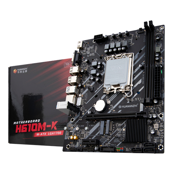 MAINBOARD HUANANZHI H610M-K - Cam Kết Chính Hãng - BH 36T