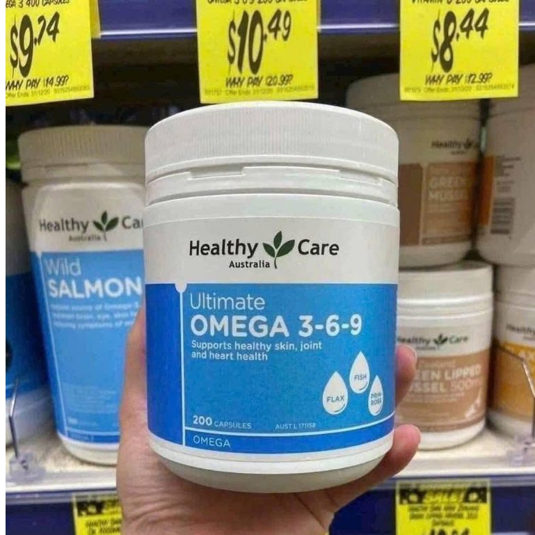 Omega 369 của Healthy Care Úc