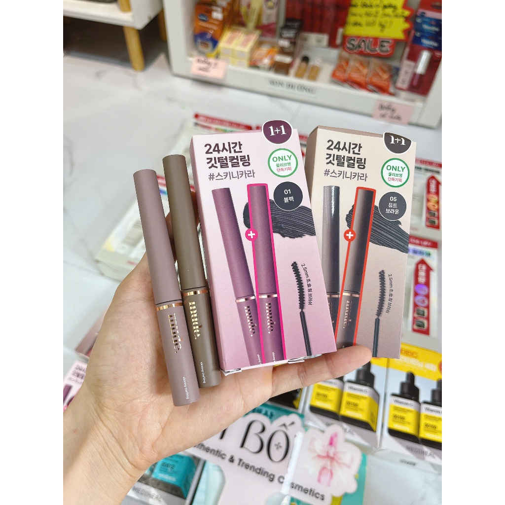 (1c lẻ) Mascara Mude Inspire Skinny Curling