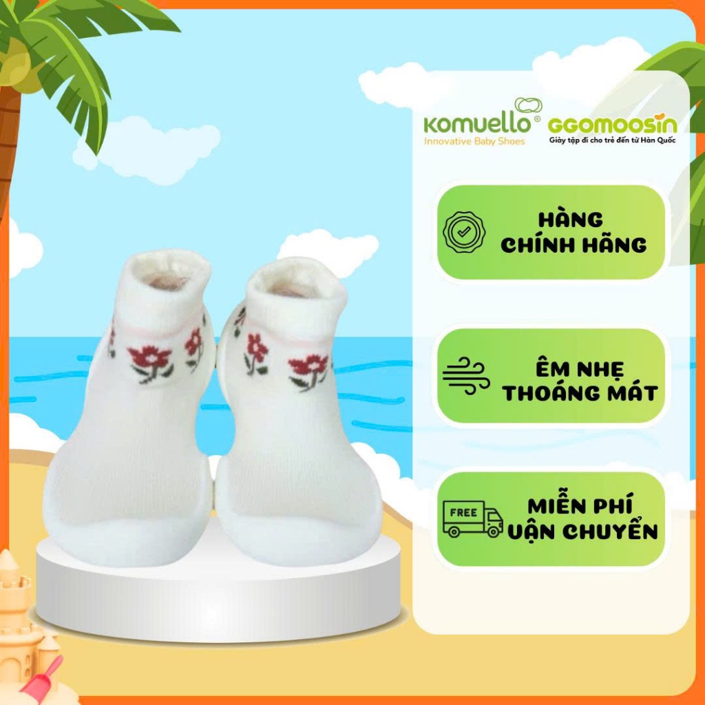 [Giày lười em bé] - giày công thái học trẻ em Ggomoosin - Camella