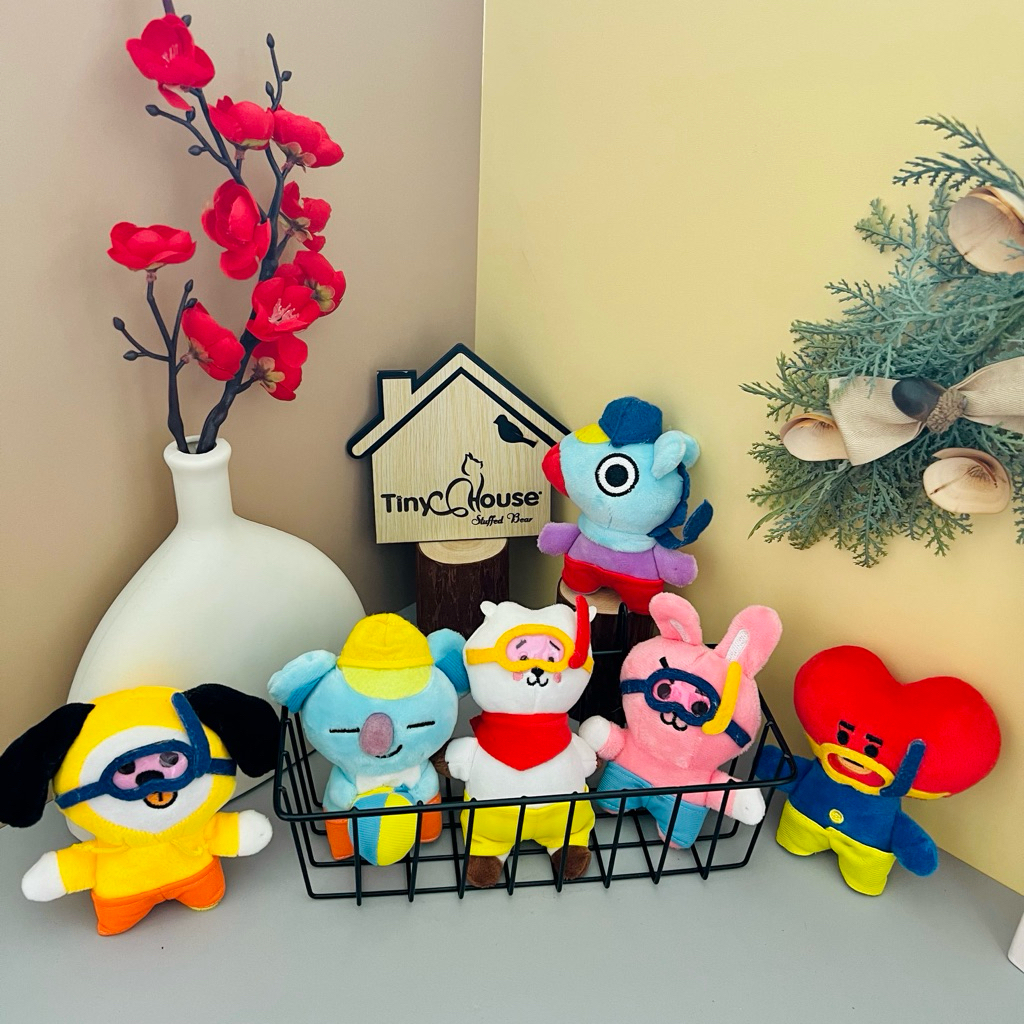 Set 6 gấu bông BTS size 12cm