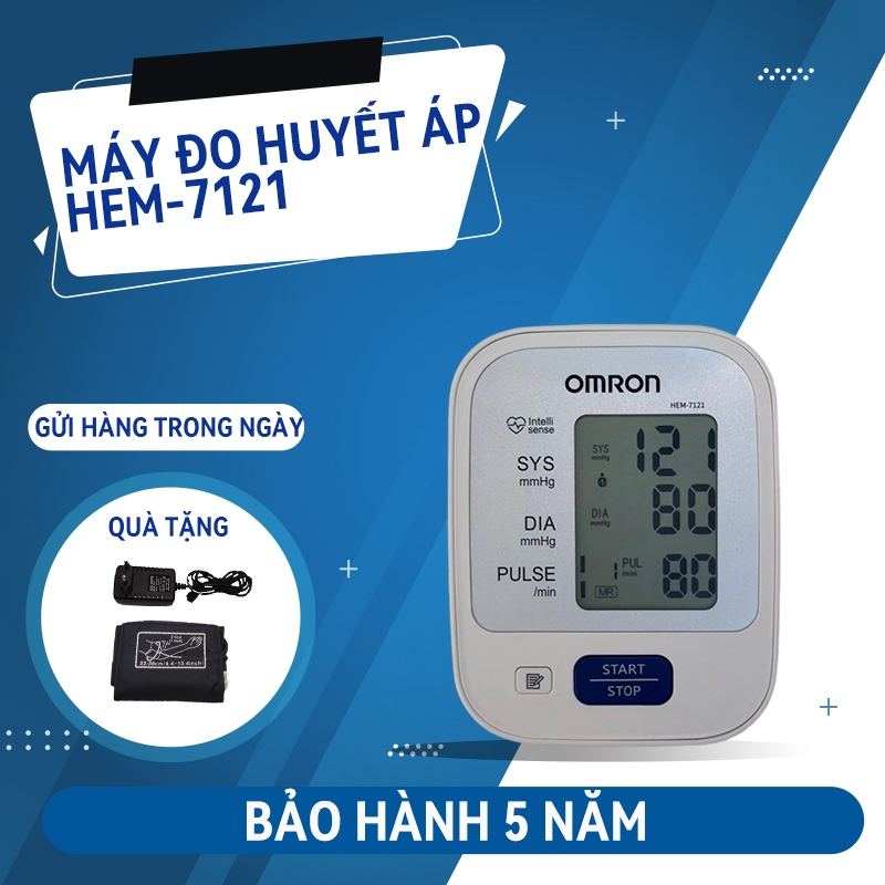 favorite 💎 OMRON HEM-7121 Blood Pressure Gauge | 5 Year Service | Rechargeable