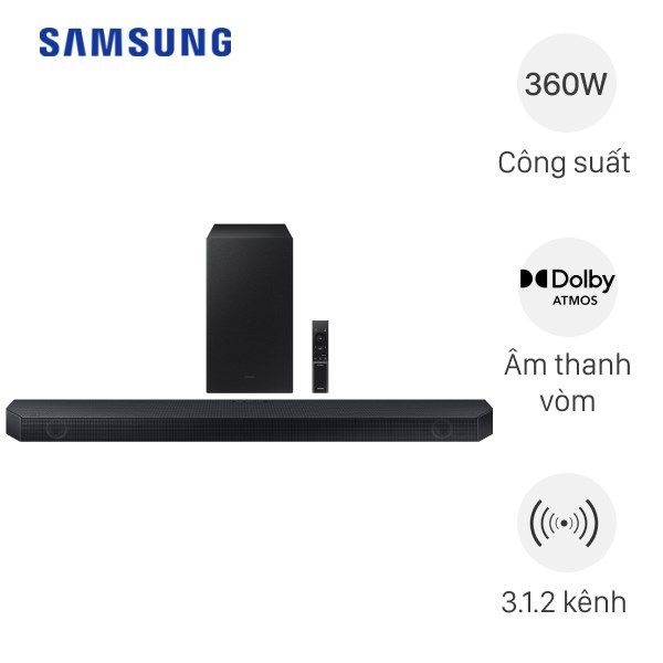 [CHÍNH HÃNG] - BỘ LOA THANH SAMSUNG HW-Q600C