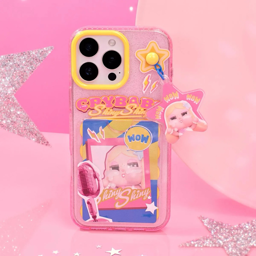 CRYBABY SHINY SHINY Series-Phone Case for iPhone 15Pro Max