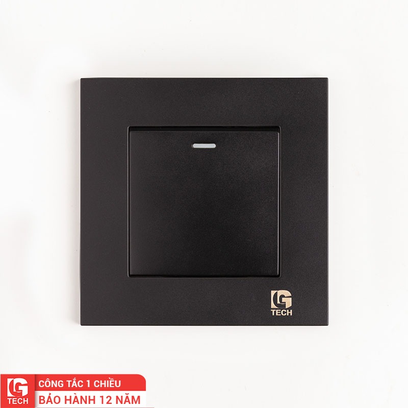 Công tắc điện đơn chuẩn vuông LG Tech LG-B20-001