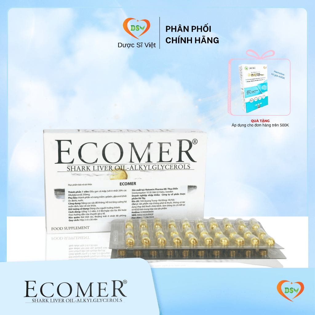Ecomer - Hỗ trợ sức khỏe người già, nâng cao chất lượng cuộc sống I DSV Pharmacy