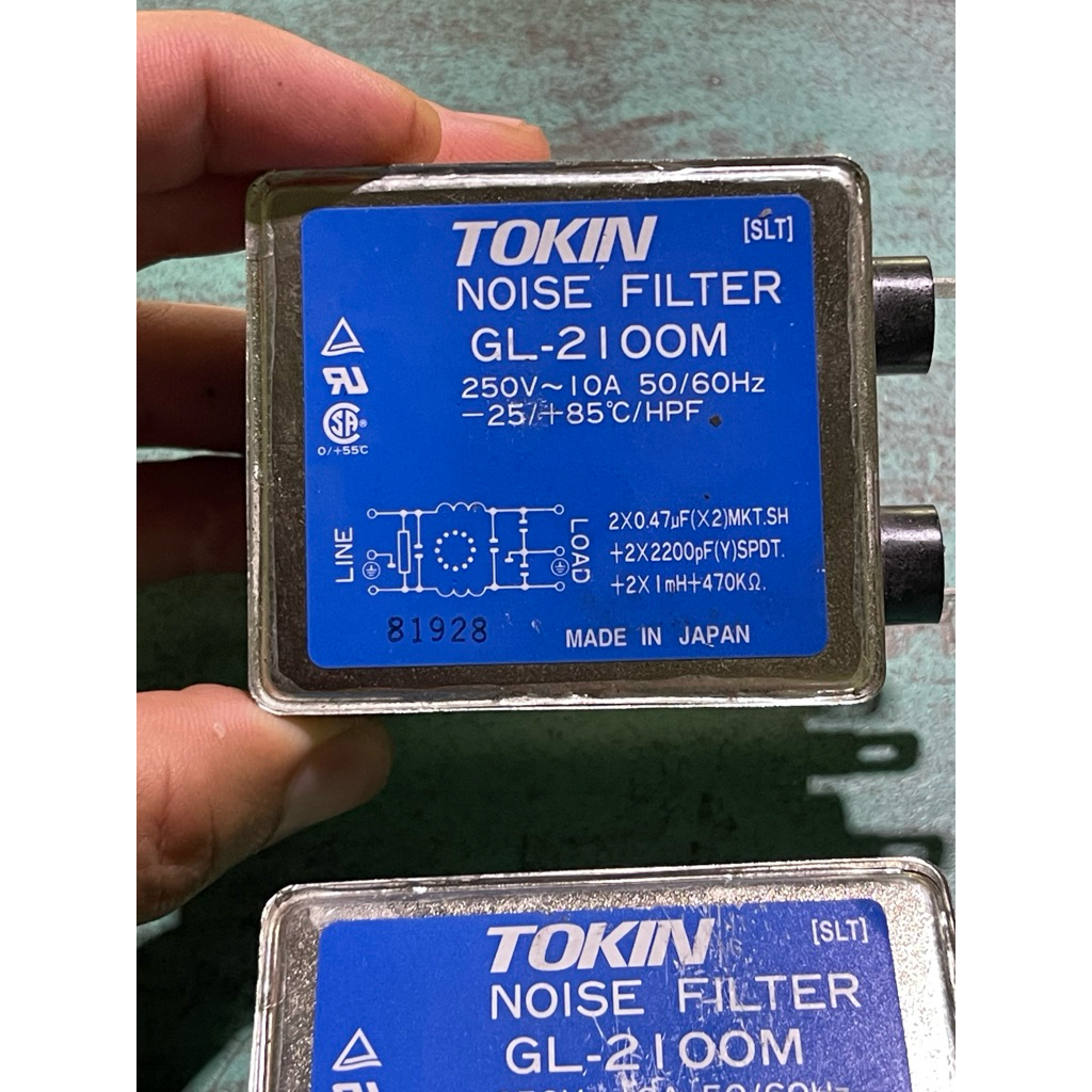 Lọc Nguồn TOKIN Noise Filter 10A 250v- Tháo Máy Nhật