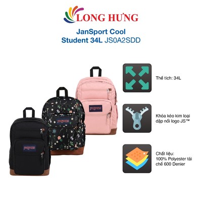 Ba lô JanSport Cool Student 34L JS0A2SDD - Hàng chính hãng
