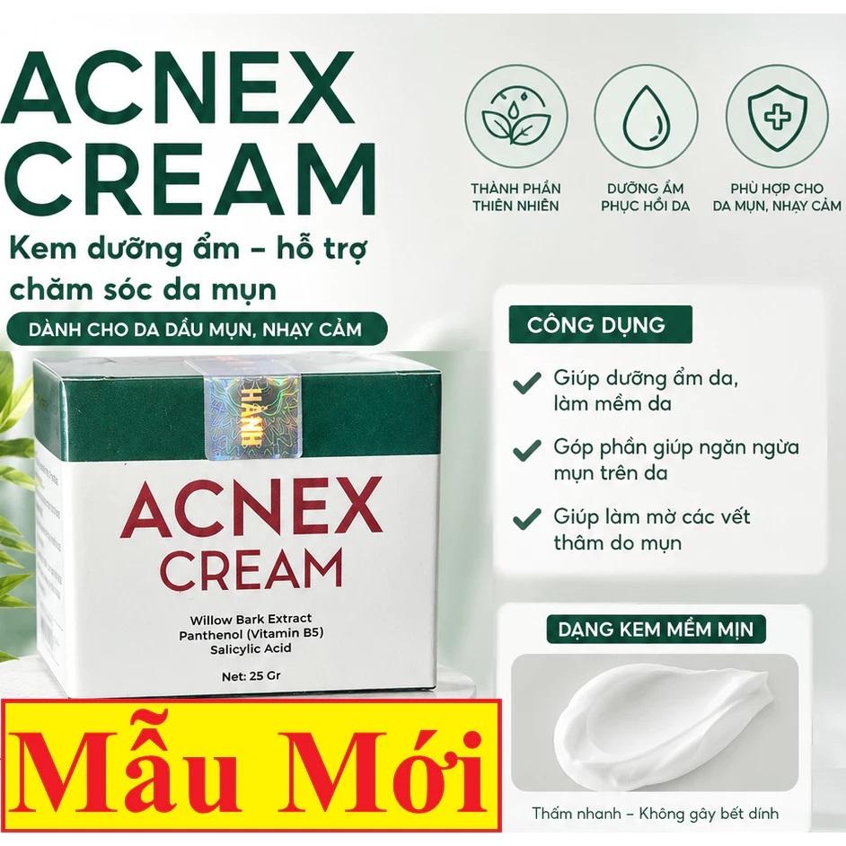 Kem gom Cồi Mụn Dr Lacir - Kem Ylabcos ACNEX Cream Dr.Lacir