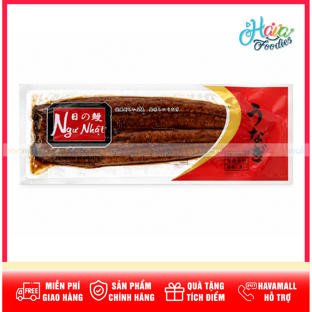 Lươn Nướng Kabayaki Kiểu Nhật Đông Lạnh Ngư Nhật 200g – Roasted Unagi Kabayaki