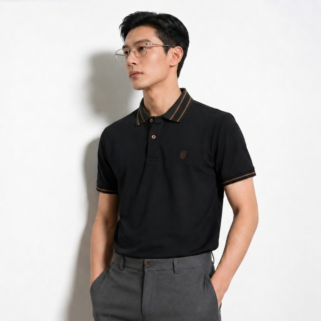 Áo polo nam  SMART FLEX TORANO trơn logo ngực, Chống Nhăn, Thoáng Khí, Thiết Kế Trẻ Trung HSTP903 | BigBuy360 - bigbuy360.vn