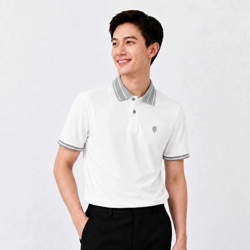 Áo polo nam  SMART FLEX TORANO trơn logo ngực, Chống Nhăn, Thoáng Khí, Thiết Kế Trẻ Trung HSTP903 | BigBuy360 - bigbuy360.vn