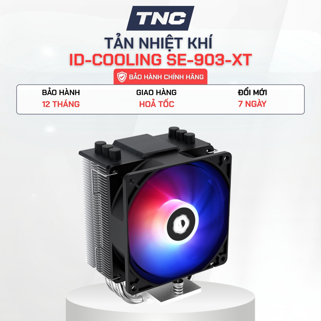 Tản Nhiệt Khí ID-COOLING SE-903-XT - Bảo Hành 12 Tháng - TNC STORE
