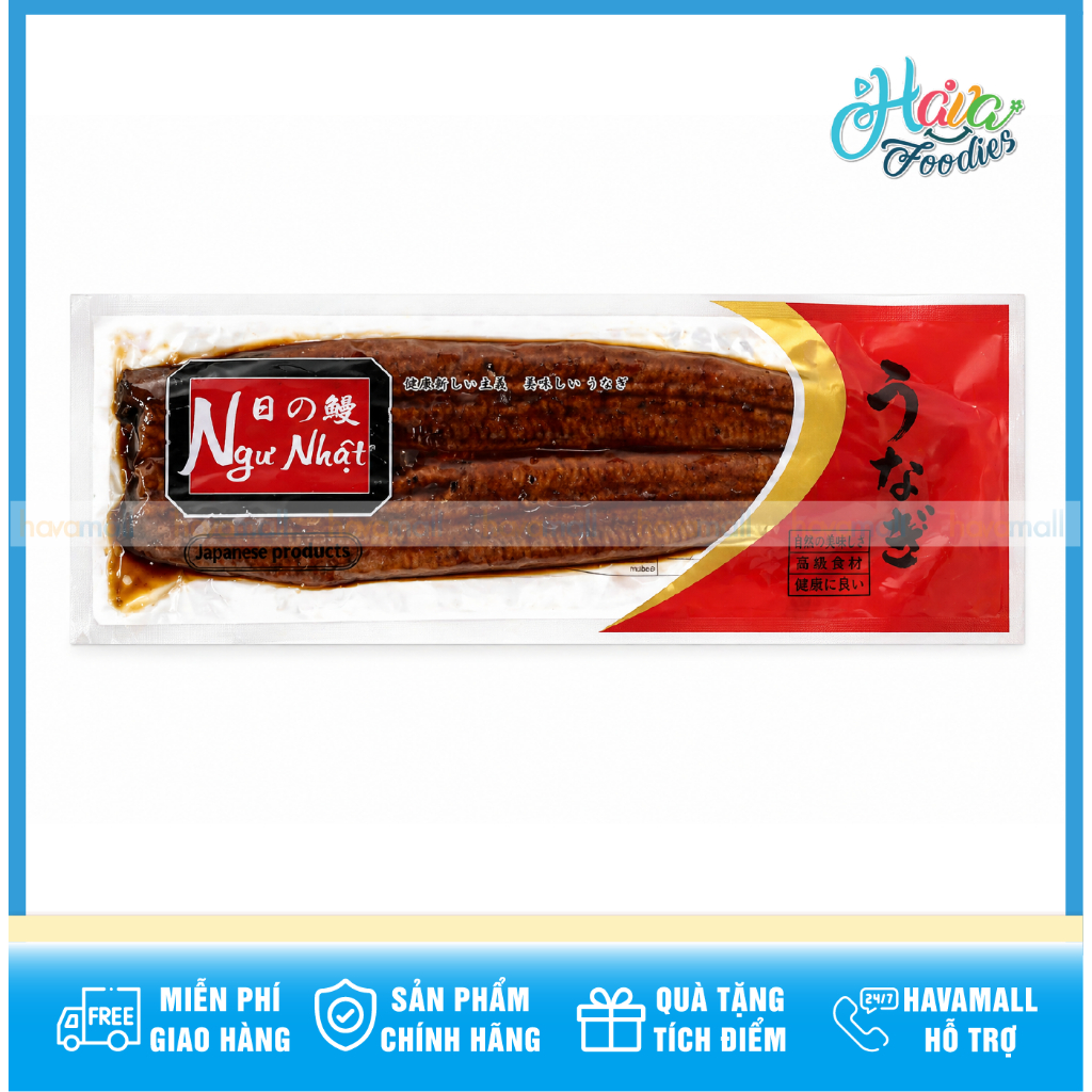 [Đông Lạnh] Lươn Unagi Nướng Sốt Kabayaki Ngư Nhật 200g– Roasted Unagi Kabayaki