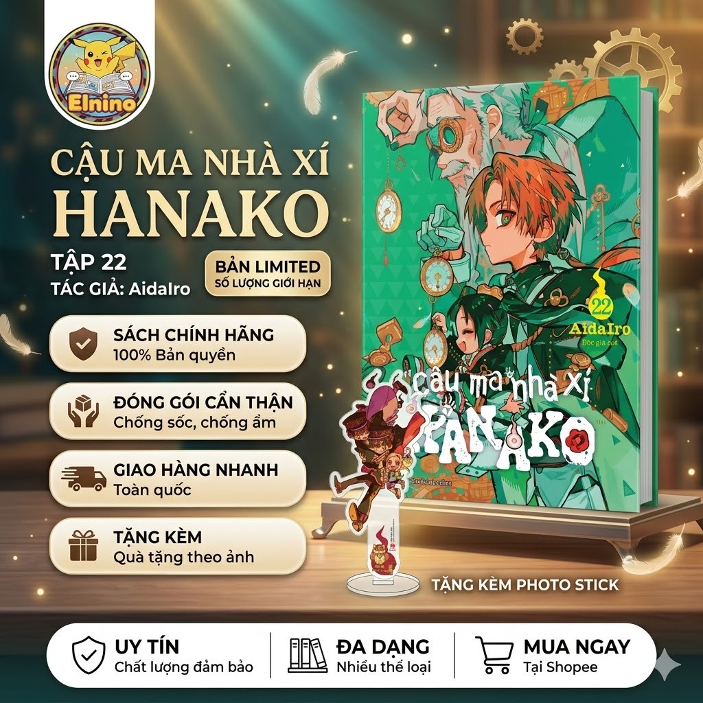 Bọc sách Hanako Cậu ma nhà xí