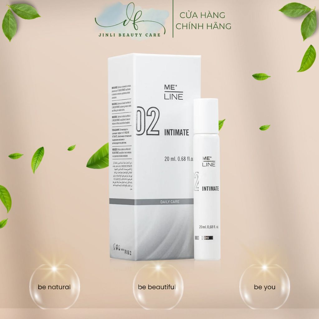 02 Meline Intimate 20ml Serum | Tinh chất hỗ trợ giảm thâm vùng da nhạy cảm