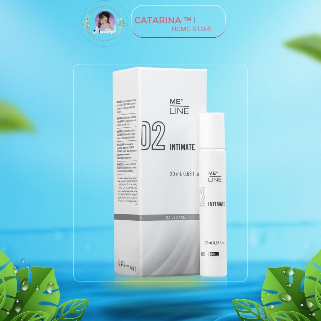 02 Meline Intimate 20ml Serum | Tinh chất hỗ trợ giảm thâm vùng da nhạy cảm