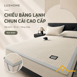 Chiếu băng lạnh chun cài hàng nhập đầy đủ kích thước đệm LUXHOME Mẫu 1