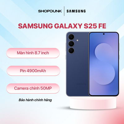 Điện thoại Samsung Galaxy S25 FE 8GB/128GB - Bảo Hành Chính Hãng