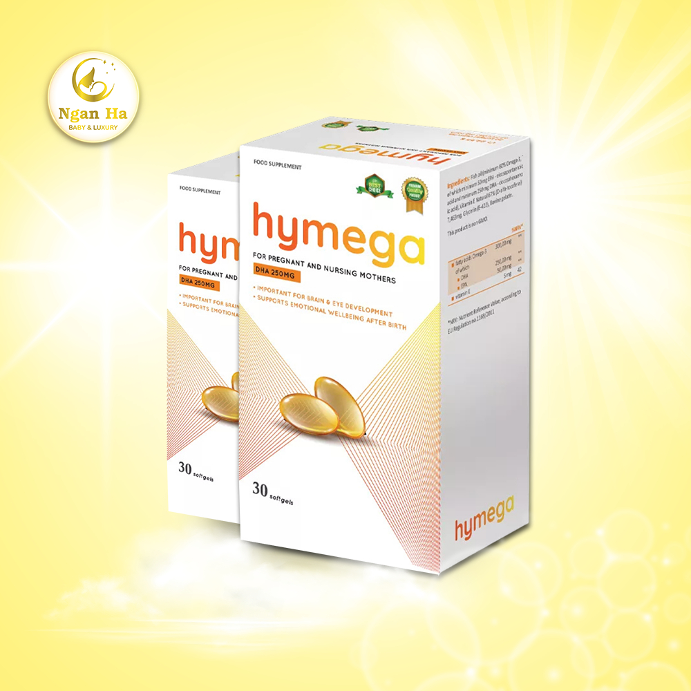 DHA Hymega - Viên uống bổ sung DHA EPA cho mẹ bầu, mẹ sau sinh