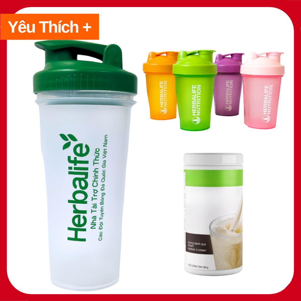 Bình lắc HERBALIFE Bữa Ăn Lành Mạnh F1 HBL