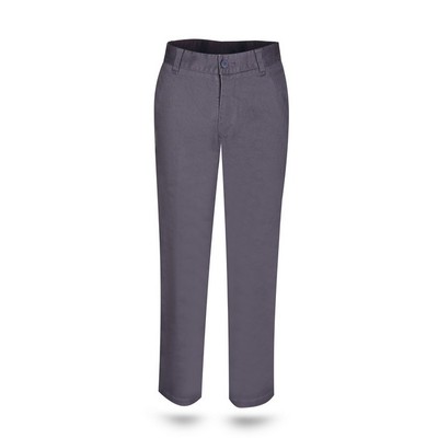 Quần kaki nam KHATOCO không ly form Regular Fit than mã Q2M578R0-VNXM352-2506-0