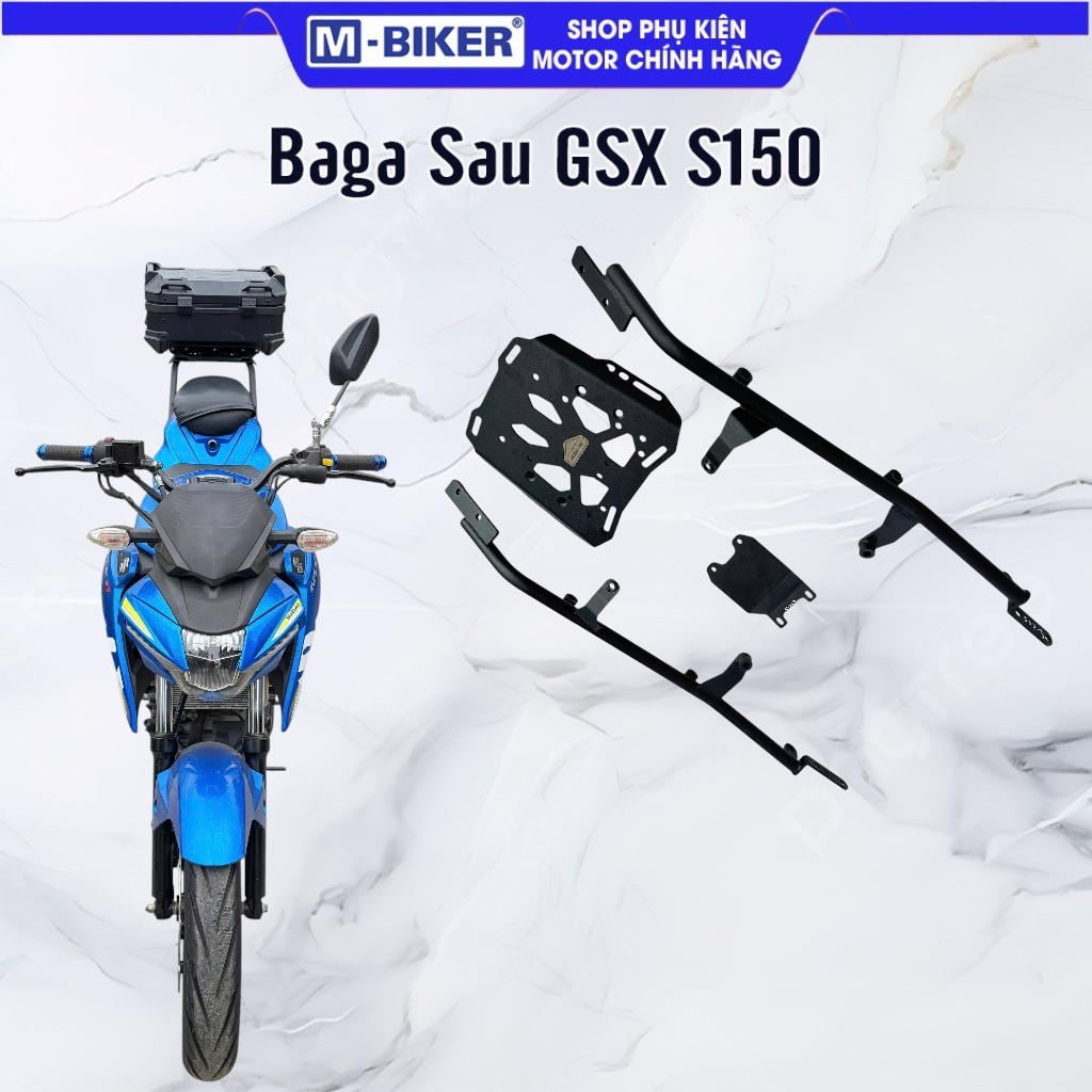 Baga Sau Suzuki GSX-S150  Baga GSX S150, Cảng Sau GSX-S150 Gắn Thùng Top Chắc Chắn