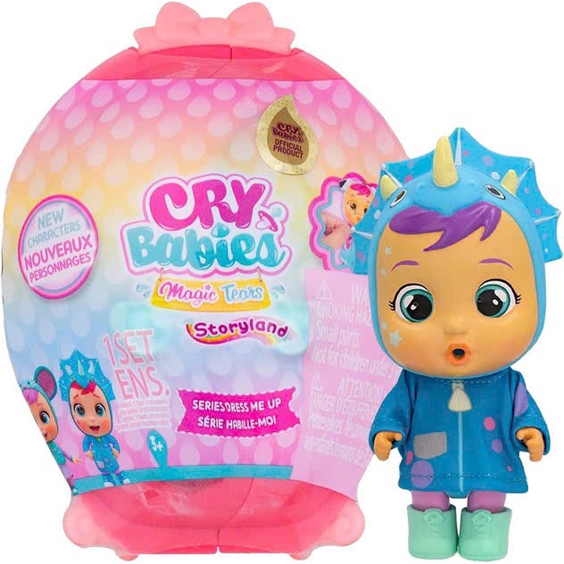 Bộ sưu tập Trứng búp bê Cry Babies Magic Tears Blink box