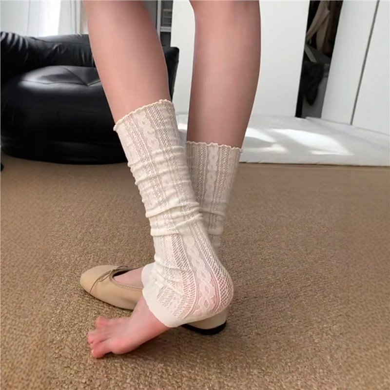 Tất vớ ren mỏng không bàn phong cách ba lê Lolita nữ tính TR18 | BigBuy360 - bigbuy360.vn
