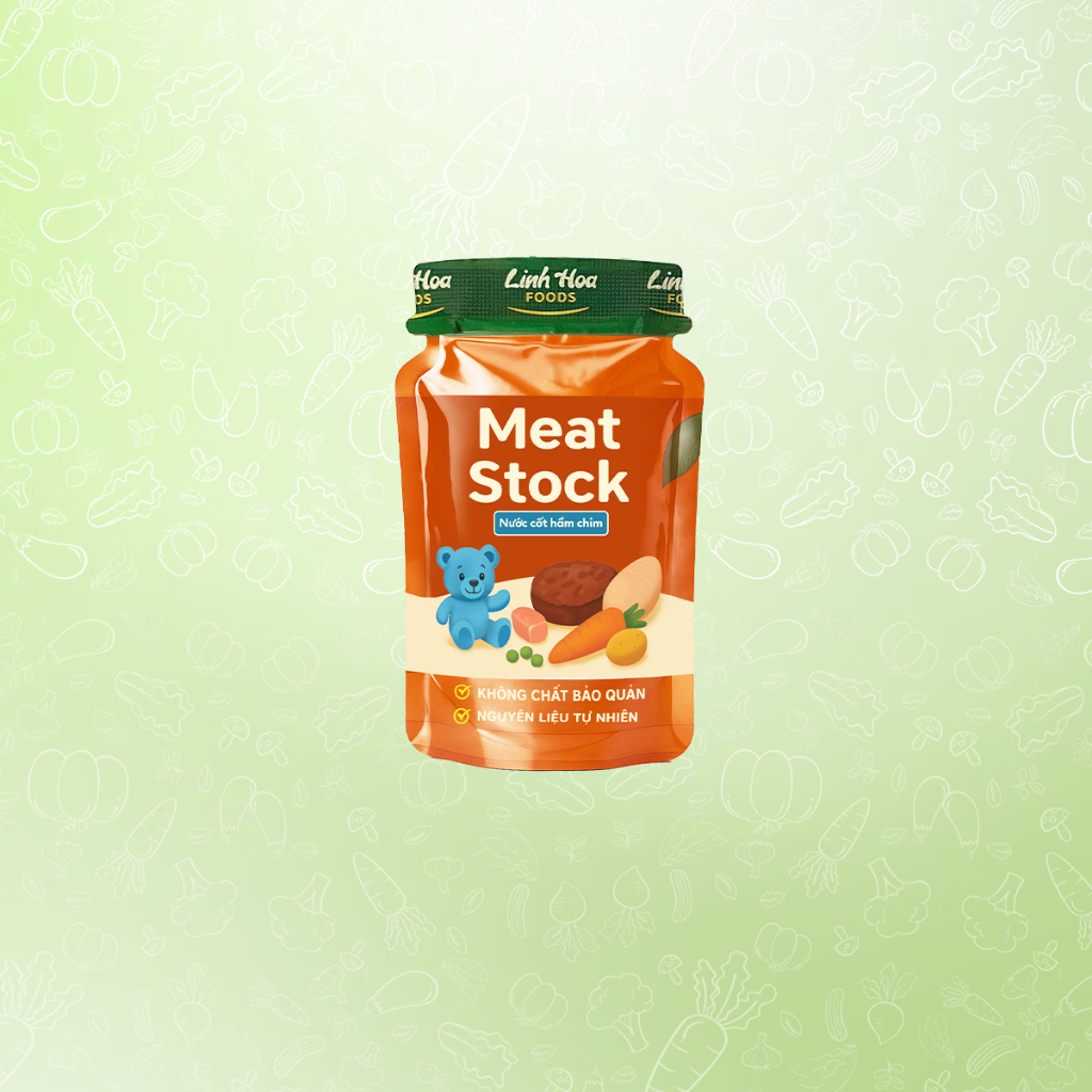 [Meat stock] Nước cốt hầm Chim - 70ml - LINH HOA FOODS