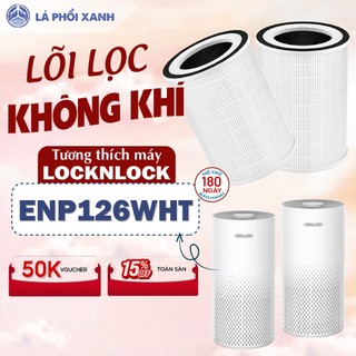Màng lọc không khí tương thích máy Locknlock ENP126WHT - Lõi lọc không khí - Tấm lọc không khí